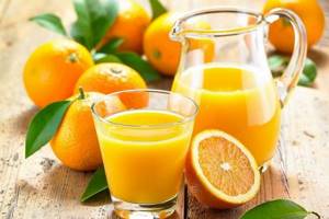 Апельсиновый сок при всд