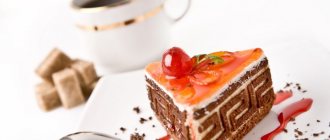 Даже небольшой кусочек тортика повышает уровень сахара в крови, что отражается на состояние сосудов и в последствии на кровяное давление