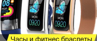fitness bracelets and watches with blood pressure and pulse measurement