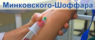 Лечение анемии Минковского-Шоффара