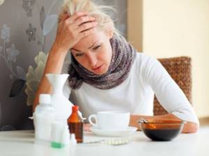 Простудные заболевания - это нагрузка на организм в целом. Давление нормализуется при выздоровлении